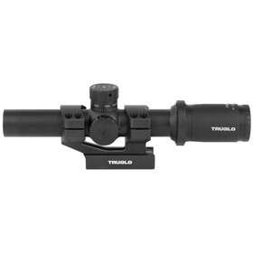 TRU BRITE 30mm diameter Series scope with dual color illuminated reticle features a 1-6x magnification
